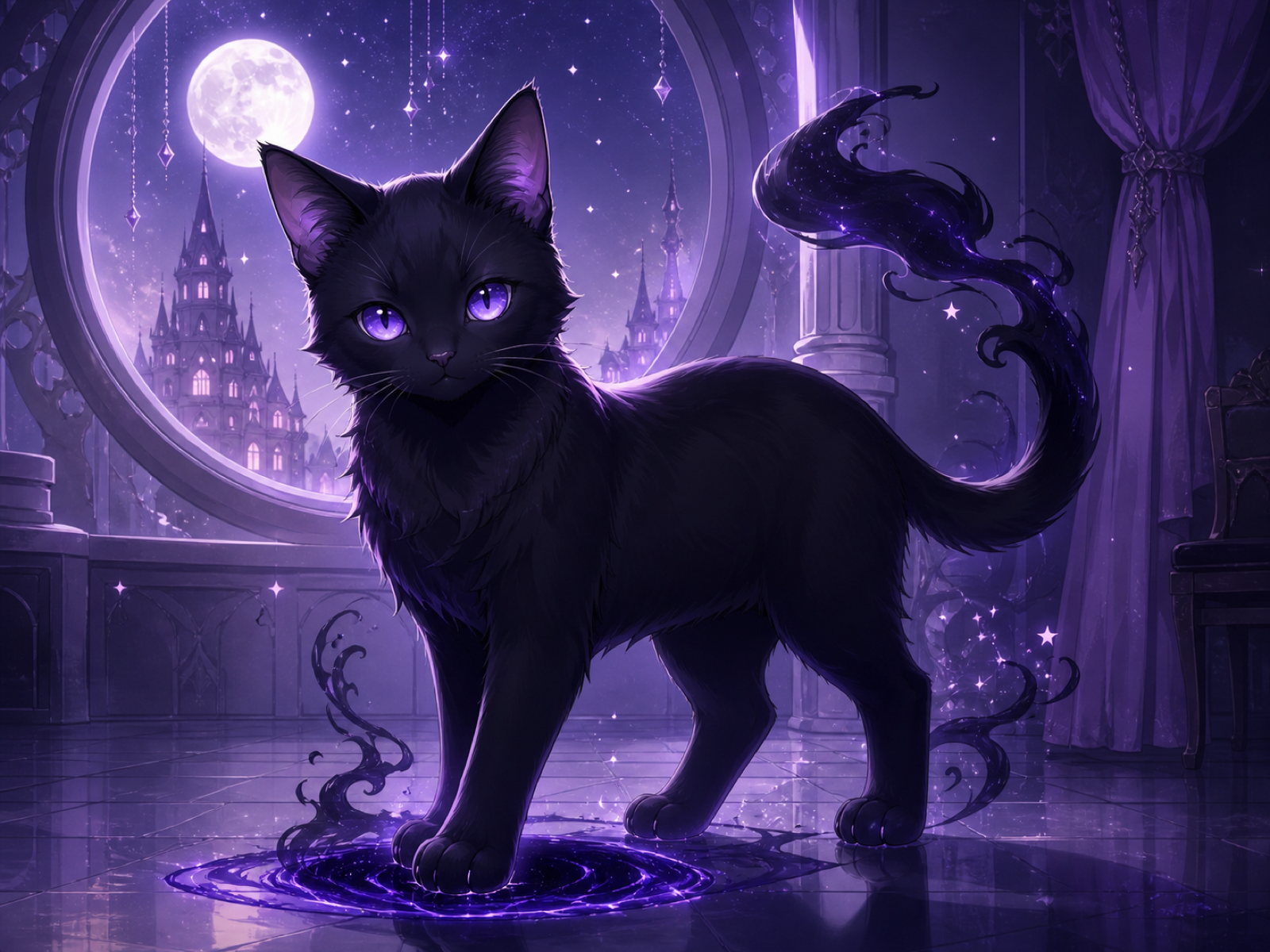 影を渡る黒い夢猫、ノクターンキャット