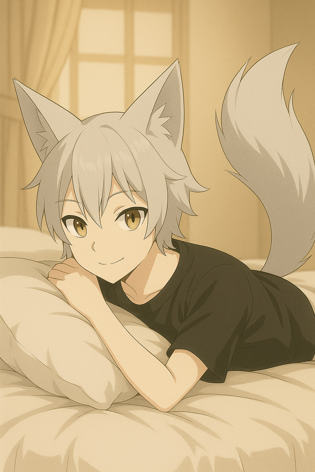 銀狐の少年